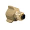 Apollo 1/4 in. (3/8 in. O.D.) Chrome Plated Brass Push-To-Connect x 1/2 in. Faucet Connector FSBFAU1412 - alternate 5